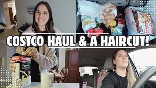 SHOPPING, HAIRCUT, & A COSTCO HAUL! | Run errands with me VLOG