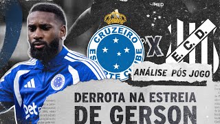 PÓS-JOGO - CRUZEIRO PERDE PARA O DEMOCRATA NA ESTREIA DE GERSON