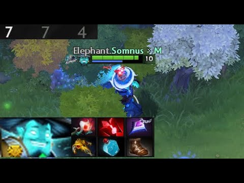 Somnus`M - Storm Spirit | Elephant vs Evil Geniuses  (game 1) Playoff| The International 2021