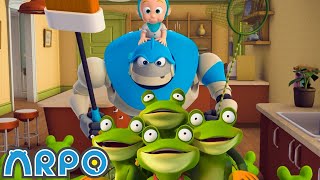Frogs Take Over the Treehouse! | Classic ARPO Mayhem | Non-Stop Laughs | Mission: Save Baby