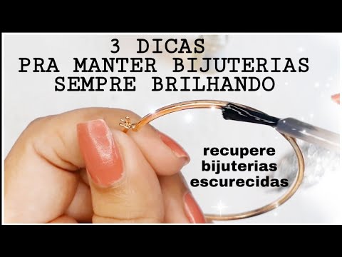 O QUE FAZER PRA BIJUTERIA NAO FICAR PRETA E DURAR MAIS, truques.
