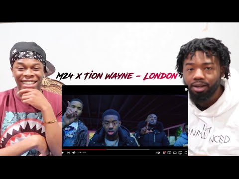 AMERICANS REACT to UK RAPPERS! 🇬🇧 M24 x Tion Wayne - London [Music Video] | GRM Daily