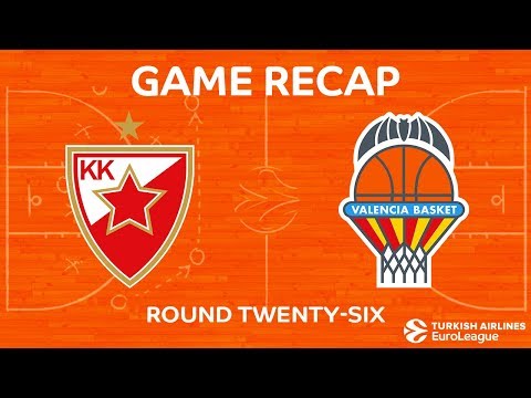 Highlights: Crvena Zvezda mts Belgrade - Valencia Basket