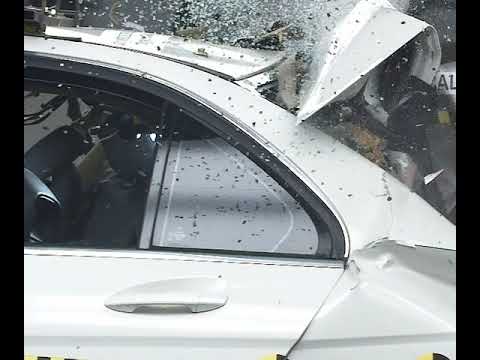 2011 Mercedes Benz C300 Rear End Crash Test Calspan 4450