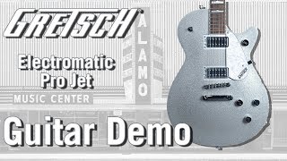 Video thumbnail for Gretsch G5439 Electromatic Pro Jet Demo by Alamo Music Center