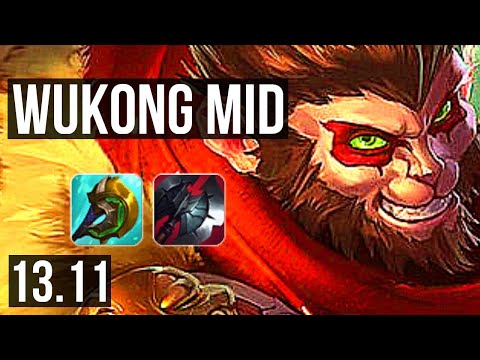 WUKONG vs NAUTILUS (MID) | 6/1/10, 500+ games | KR Master | 13.11