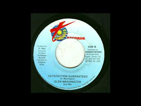 Glen Washington - Satisfaction Guaranteed (Audio) | (Just Friends Riddim)