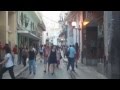 walking in the streets of Havana, Cuba, 2013 