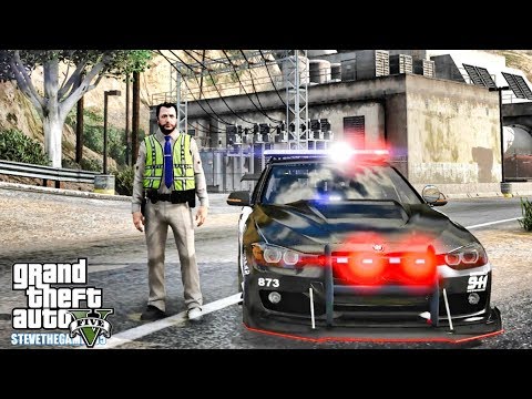 GTA 5 MODS LSPDFR 1067 - BMW 3 F30 PATROL!!! (GTA 5 REAL LIFE PC MOD)