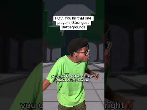 POV: You Kill that One Player in Strongest Battlegrounds