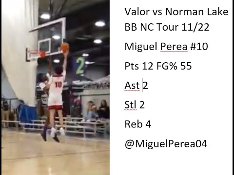 Valor vs Winston Salem BB NC Tour 11/22 video 3 of 4