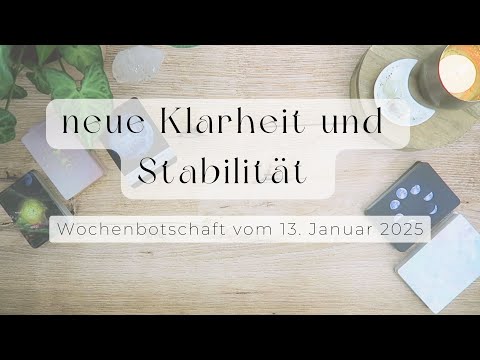 Wochenbotschaft 13. bis 19. Januar 2025 | Vollmond in Krebs ✨ #tarot #orakel