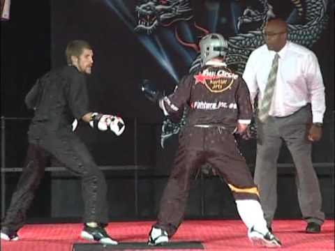 Jack Felton vs Hamed Firouzi LtWt Super Fight Final 2012 Diamond Nationals Karate Tournament