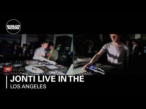 Jonti live in the Boiler Room Los Angeles
