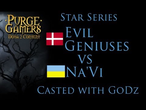 Dota 2 EG vs Na'VI Star Series w/ GoDz