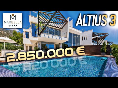 JUWEL VON 2.850.000 ALTIUS 3 | OPULENTE UND GLAMOURÖSE VILLA AUF HÖCHSTEM NIVEAU | Marbella