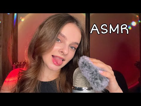 ASMR✨Relaxing Mouth Sounds 💋 & Intense Mic Brushing (No Talking)