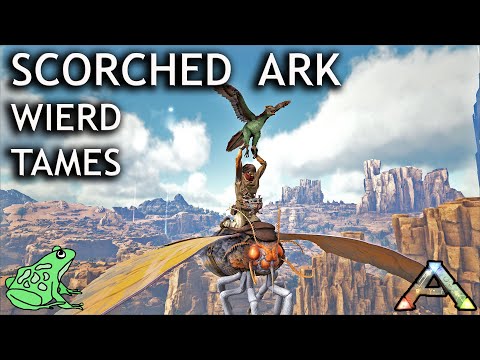 Lymantria and Archaeopteryx Taming - Scorched Earth Ep 19 - Ark Survival Evolved Gameplay
