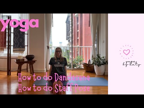 How to do Dandasana | How to do Staff Pose