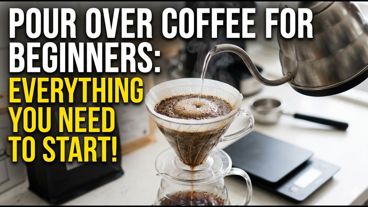 Pour Over Coffee for Beginners: Everything You Need to Start!