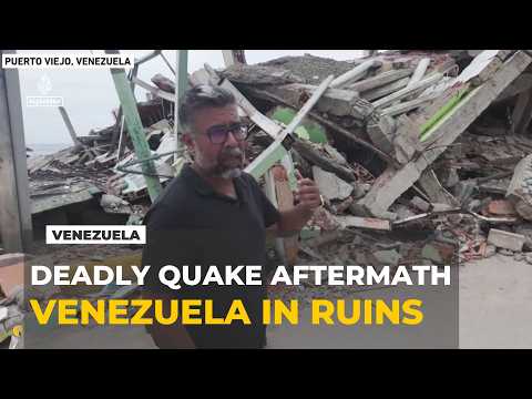 Venezuela Earthquake: Coastal Tourist Town Left in Ruins