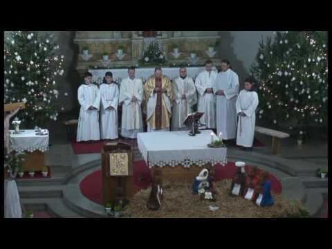 Karacsonyi mise a Szent Erzsebet templombol Ujvidek. KYRIE ELEISON, GLORIA 2016.