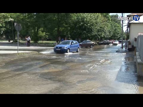 Jurnal MUSCEL TV 23.06.2022 Avarie la conducta de apă pe strada Frații Golești