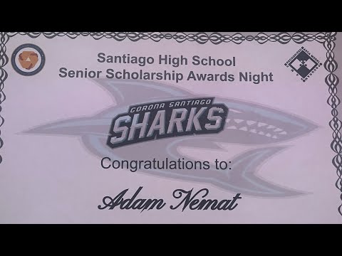 Adam Nemat - Senior Awards Night - Science Dept Award - May 15, 2024