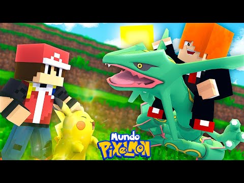 MUNDO PIXELMON - PELEA LEGENDARIA CONTRA ROJO