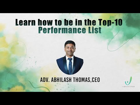 Learn how to be in the Top-10 Performance List