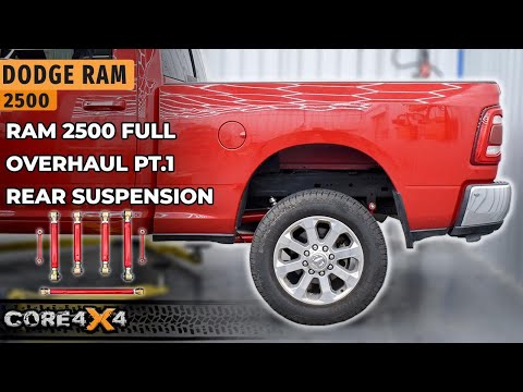 Ram 2500 Complete Overhaul pt.1 Lift kit & Rear Suspension - Core 4x4