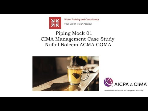 Piping Mock 1 CIMA MCS May August 2022 #CIMA