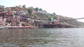 preview picture of video 'Narmada River and the Island of Mandhata. Welcome to Omkareshwar.'