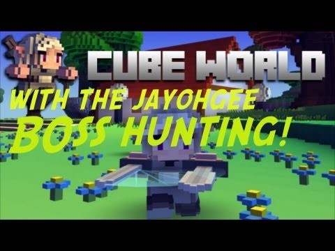 CUBE WORLD: BOSS Hunting! - "The Rock Vartar"