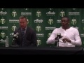 Caleb Porter, Fanendo Adi talk about the Timbers 1-0 win against Real Salt Lake