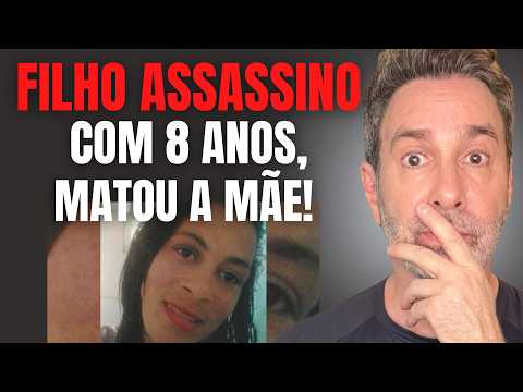 MENINO DE 8 ANOS MATA MÃE E ELA PEDE UM ABRAÇO DE DESPEDIDA... - FILHO ASSASSINO