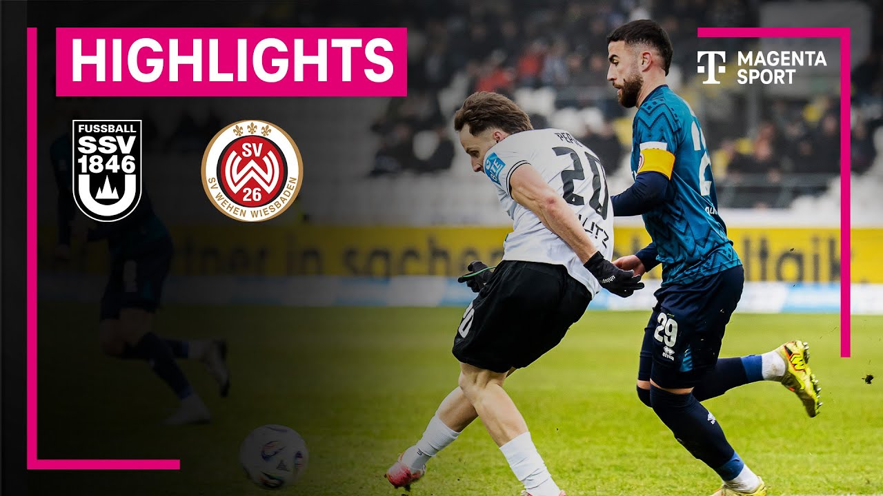 SSV Ulm 1846 vs SV Wehen Wiesbaden Highlights