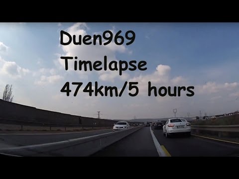 Czech Republic (81.) - Timelapse - Chotín - Komárno - Bratislava - Brno  - Praha