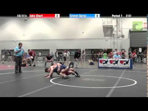 Men 66 KG / 145.5 lbs - Jake Short vs. Tanner Spray