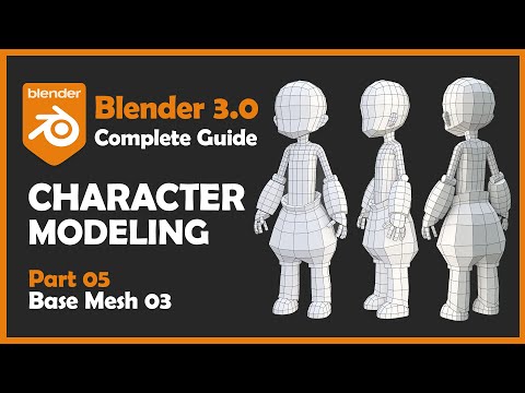 01 Blender 3 0 Character Modeling Tutorial Beginner Friendly 2022
