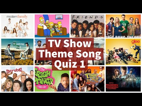 Best TV Show Theme Song Quiz (HQ) | Part 1 - EASY