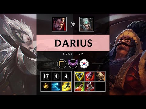 Darius Top vs Tryndamere: Triple Kill, Legendary - KR Master Patch 14.24