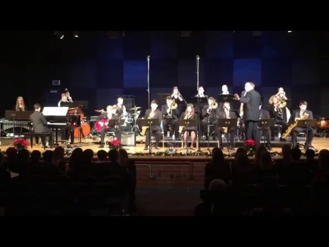 HHS Winter Concert 2015: Jazz Band - Big Band Christmas II