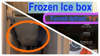 Samsung Fridge Ice Machine Freezing Up (Forced Defrost Fix)
