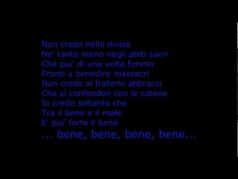 Jovanotti - Penso Positivo Lyrics ( letra)