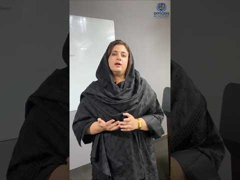 Live Class at Officers Academy — CSS Preparation