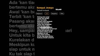 Download lagu Lirik Lagu Sampai Jumpa-Endank Soekamti 🎶 #laguperpisahan #liriklagu #lagubaper mp3