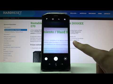 Cómo se restauran ajustes de cámara en DOOGEE S70 - restablecer cámara