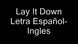 AeroSmith Lay It Down Sub. Español-Ingles