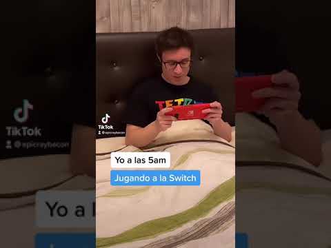Like si te han pillado despierto de madrugada jugando con la Nintendo Switch 😅 #Shorts